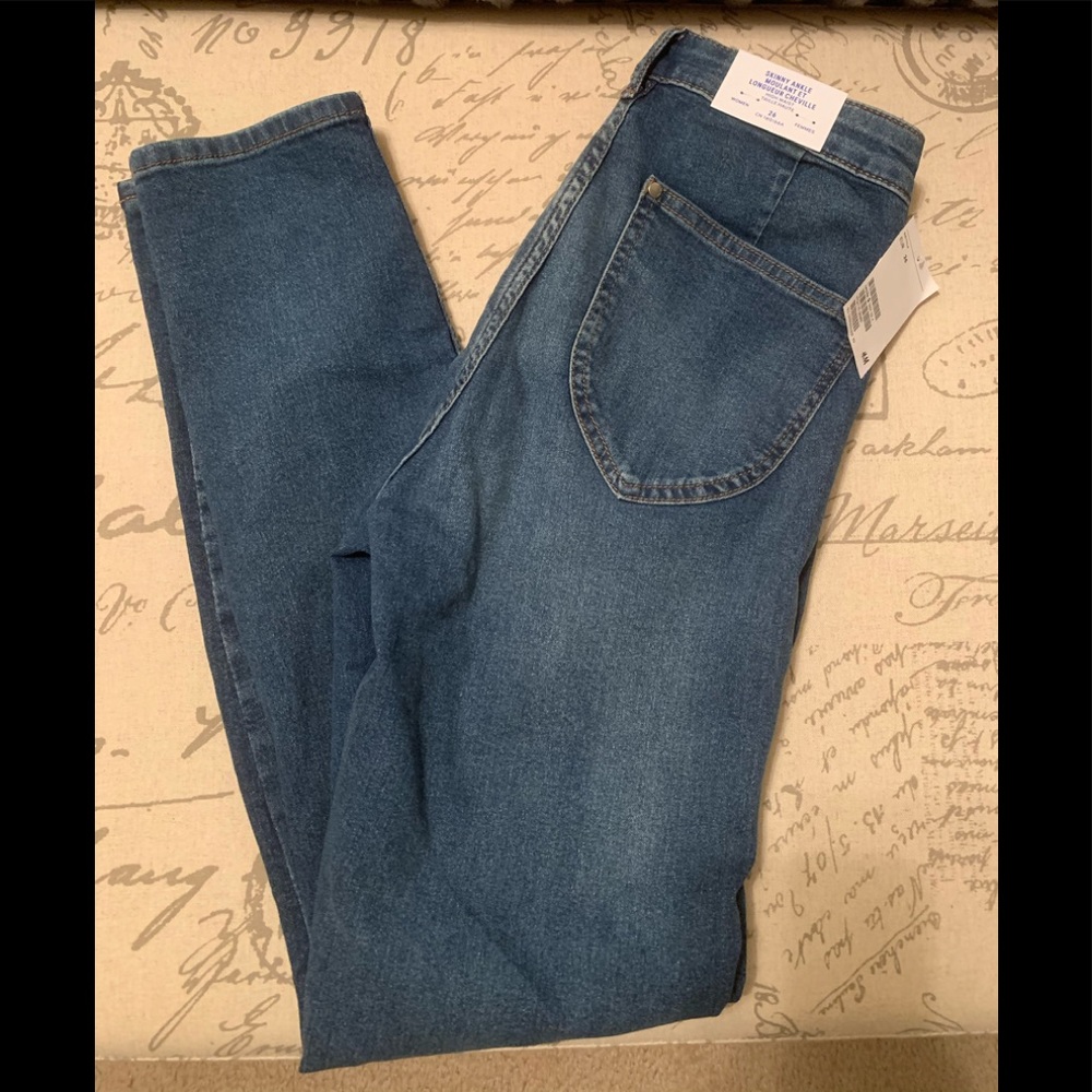 H&M skinny ankle jeans